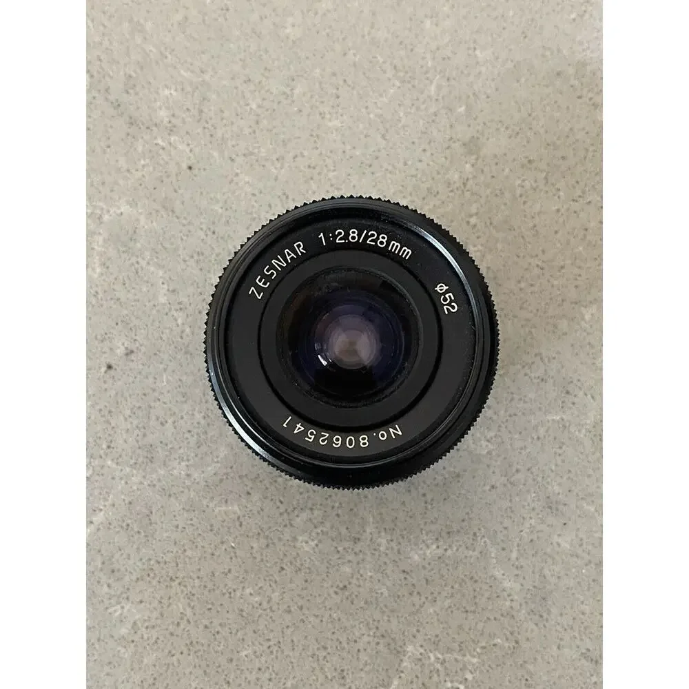 ZESNAR 1:2.8 28mm Camera Lens Pentax-A Mount